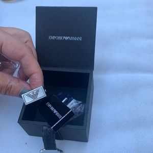 Armani Eagle cuff links